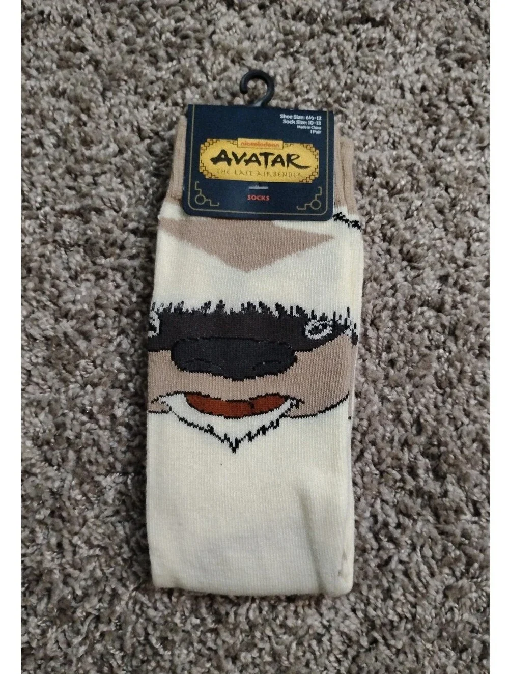 Nickelodeon Avatar The Last Airbender Appa Character Socks